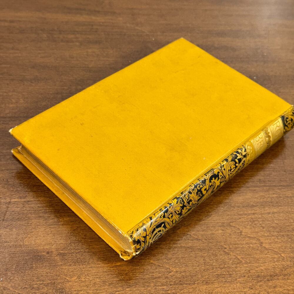 Antique Robert Browning Poems Victorian Decorative Gilt Hardcover Crowell - Picture 8 of 8